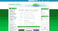 Desktop Screenshot of generalmed.ro